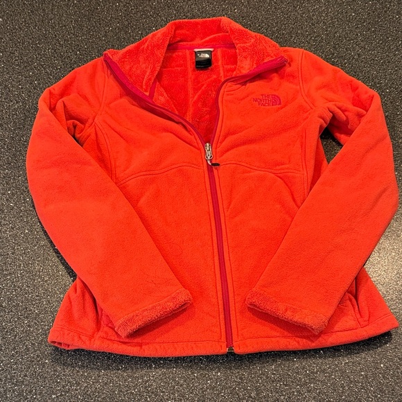 The North Face Jackets & Blazers - The North Face Vibrant Coral Fleece Jacket - size small